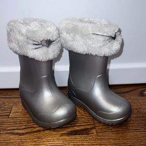 Stride Rite Gecko Boots - Silver - Size 5 Toddler